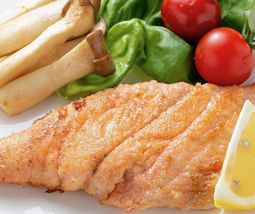 夕食のお肉・お魚料理に